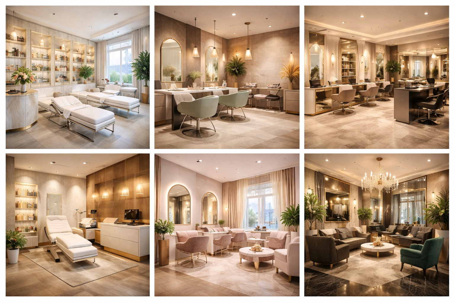 Güzellik Salonu Dekorasyonu: Modern Tasarım ve Anahtar Teslim Çözümler